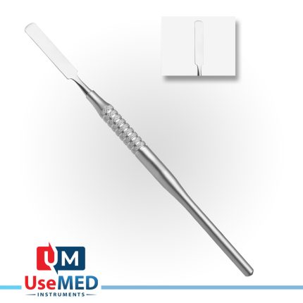 Spatula 10mm Single Sided Hollow Handle